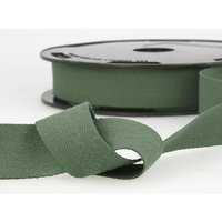 Ruban chevrons coton épais 20mm kaki - Mondial Tissus