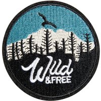 Écusson thermocollant Wild and Free - Mondial Tissus