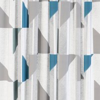 Voilage Triangles grande largeur - Mondial Tissus