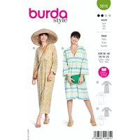 Patron Burda N° 5816 robe T 36 à 48 - Burda - Mondial Tissus