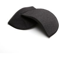 Épaulette en mousse droite recouverte polyamide Noir - Mondial Tissus