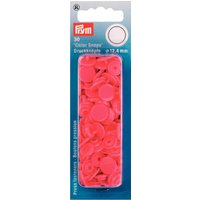 Boutons-pression Color Snaps ronds rose fuchsia - Prym - Mondial Tissus