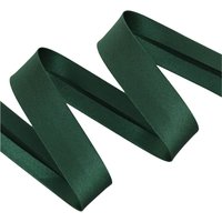 Biais satin polyester 20mm(10+10) vert forêt - MT - Mondial Tissus