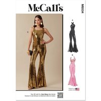 Patron Mc Call's M8534U5 Femme Combinaison à jambes évasées 44 au 52 - McCall's - Mondial Tissus