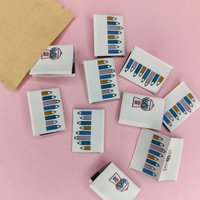 Étiquettes tissées Bubble Gum x6 - Marmaï - Mondial Tissus