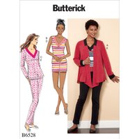 Patron Butterick B6528ZZ Top,Veste,Pantalon,Short Femme 44-52 - Butterick - Mondial Tissus