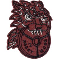 Écusson dragon chinois terracota - Mondial Tissus