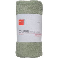 Coupon éponge bambou 50x70 romarin - MT - Mondial Tissus