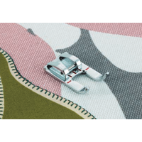 Pied pour appliqué métal f060 pour machine à coudre séries abcdefghijklm - Brother - Mondial Tissus