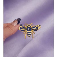 Patch thermocollant abeille doré - Malicieuse - Malicieuse - Mondial Tissus