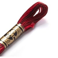 Fil mouliné à broder - Tons rouges - COL 115 - DMC - Mondial Tissus