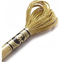 Mouliné metallisé échevette 8 m jaune - COL 3821 - DMC - Mondial Tissus