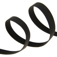 Élastique maille pour ceinture 15mm noir - Mondial Tissus