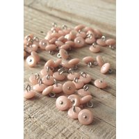 Lot de 5 boutons Perla nude 10 mm - Eglantine et Zoé - Mondial Tissus