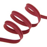 Passepoil polyester 10mm bordeaux clair - Mondial Tissus