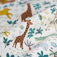 Tissu coton épais jungle - MT - Mondial Tissus