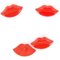 Boutons à queue Girl Power forme lèvre 24mm - MT - Mondial Tissus