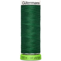 Bobine de fil recyclé rPET 100m universel / points déco fins vert 237 - Gutermann - COL 237 - Gütermann - Mondial Tissus