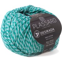 Pelote de fil à tricoter Plassard Desirada 21 turquoise - Plassard - Mondial Tissus