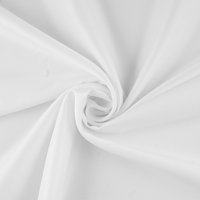 Tissu satin fluide uni blanc - Mondial Tissus