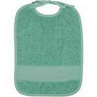 Bavoir à broder vert - MT - Mondial Tissus