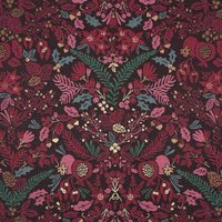 Carré de tissu jacquard fleurs - Mondial Tissus