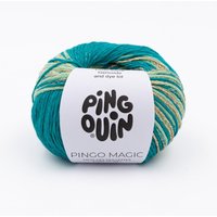 Pelote de fil à tricoter Magic vert doré - Pingouin - Pingouin - Mondial Tissus