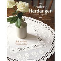 Livre broderie hardanger simple et épurée - 24 projets - Mondial Tissus