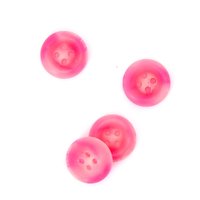 Boutons avec creux rose 18mm - MT - Mondial Tissus