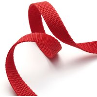 Sangle polypropylène rouge - Mondial Tissus