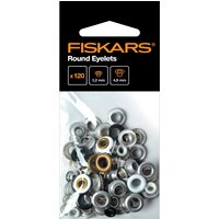 Lot de 120 oeillets ronds de 3.2 mm à 4.8 mm - Fiskars - Fiskars - Mondial Tissus