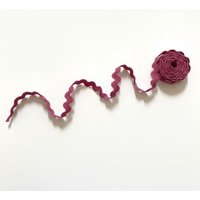 Ruban serpentine 10 mm x 3 m rose fuchsia - Récréatys - Mondial Tissus