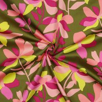 Tissu satin de coton Cloverdale vert - Nerida Hansen - Nerida Hansen - Mondial Tissus