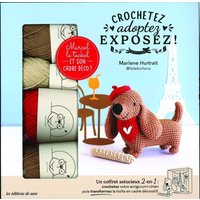 Crochetez adoptez exposez Marcel le tequel - Les éditions de saxe - Mondial Tissus