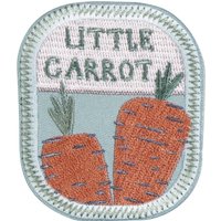 Écusson petites carottes - Mondial Tissus