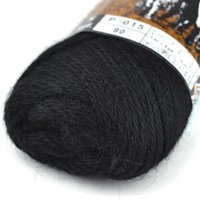 Pelote de fil à tricoter Alpaga noir 180m - Plassard - Plassard - Mondial Tissus