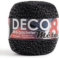Pelote 100 gr deco8 metal 10a - MT - Mondial Tissus