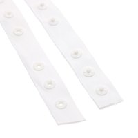 Blister pression sur ruban 1.8 cm X 75 cm blanc Bohin - Bohin - Mondial Tissus