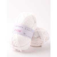 Pelote de fil à tricoter Partner 6 blanc - Phildar - Phildar - Mondial Tissus