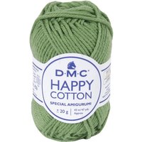 Pelote Happy cotton 20 gr olive - DMC - Mondial Tissus