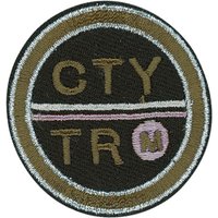 Écusson thermocollant rond ctytr - MT - Mondial Tissus