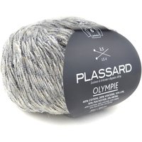 Pelote de fil à tricoter Olympie gris clair 160m - Plassard - Plassard - Mondial Tissus