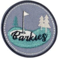 Écusson club de golf bleu - Mondial Tissus