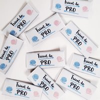 Lot de 10 étiquettes tissées Tricot de Pro - MT - Mondial Tissus
