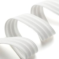 Elastique plat 25mm - Blanc - MT - Mondial Tissus