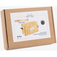 Kit couture DIY - trousse Liberty jaune - Com'1 idée - Mondial Tissus