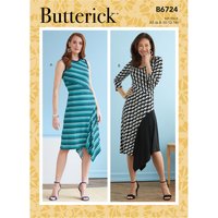 Patron Butterick B6724A5 Robe Femme 34-42 - Butterick - Mondial Tissus