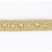 Galon losange 12mm écru - Mondial Tissus