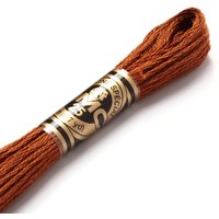 Fil mouliné à broder - Tons marrons - COL 975 - DMC - Mondial Tissus