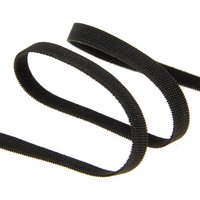 Bracelet élastique 7mm noir - Mondial Tissus